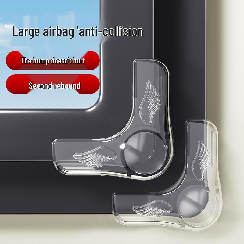 Children's Transparent Corner Protectors: Soft Anti-Bump Wrap for Coffee Table Edges