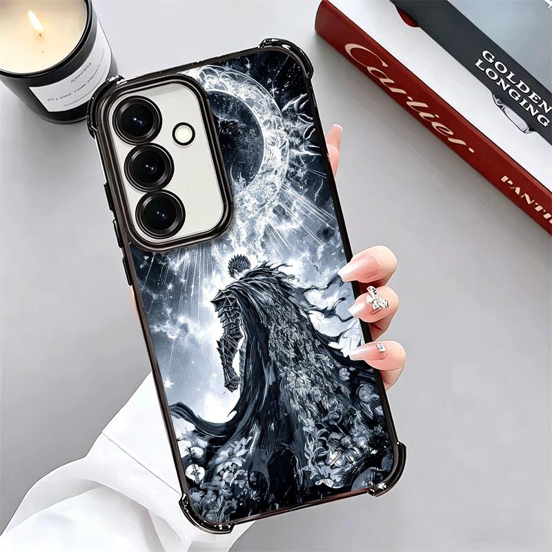 G-Guts B-Berserks Anime Soft Phone Case For Samsung A17 A27 A07 A37 A57 A16 A56 A15 A55 A14 A54 A13 A53 A26 A36 A25 A35 A24 A34