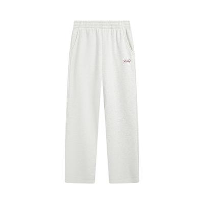 Série Tênis Esportivo Li Ning Calça Esportiva de Malha com Logo Bordado Feminina AKLW180-1