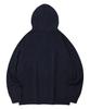 [M~4Xl] Original Stroke Logo Hoodie_Navy