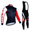 Cycling Jerseys Set 2024 New Summer Bib Pants Quick Dry Men Long Sleeve MTB Bicycle Clothing Autumn Cycling Suits Quick Dry