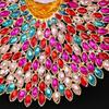 Peacock Shape Jewelry Storage Box Multicolor Inlaid Gem Organizer Exquisite Enameled Alloy Storage Jar Earrings Ring Unique Gift