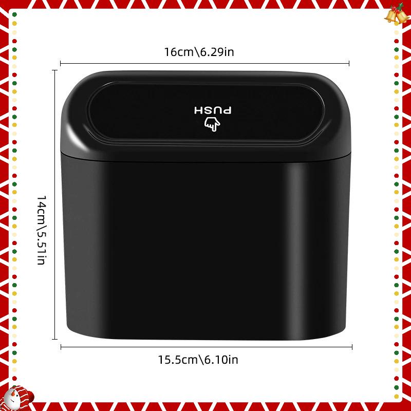 Araba Çöp Kutusu Askılı Araç Çöp Kutusu Toz Kutusu Depolama Kutusu Plastik Presleme Kare Çöp Kutusu Tipi Otomatik Araba Malzemeleri