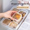 Food-Grade Frozen Soup Storage & Preservation Box for Broth and Chicken Soup - Refrigerator/Freezer Safe