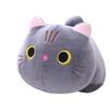 25~100Cm Long Plush Four Colors Cat Plush Pillow Lying Cartoon Animal Kitten Orange Black Grey White Bolster Sleeping Companion