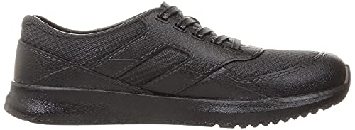 Marugo Kids' Run Run Rain Waterproof Shoes for School, Rainy Days, Easy Care, Boys and Girls, Black, Size 22.0 cm, 2E