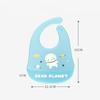 Soft Silicone Baby Bibs Cute Cartoon Animal Kids Bib Girl Boy Adjustable Burp Cloths Baby Waterproof Feeding Stuff