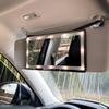 Car SunVisor Vanity Mirror - Rechargeable LED Light Makeup Mirror for All Car - Universal Car Sun