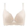New large-size underwear, women's fat mm, large cup soft steel ring, upper support to gather bra adjustment type, closed sub-breasts thin