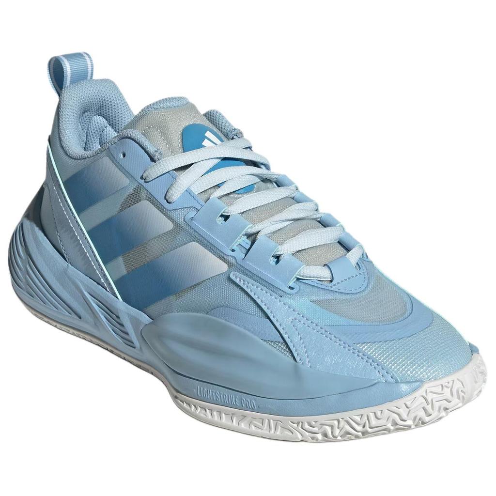 Adidas Xenoburst Všestranné Pohodlné Látkové Tlumící Nárazy Prodyšné Nízké Basketbalové Boty Unisex Tenisky Světle Modré JR4375