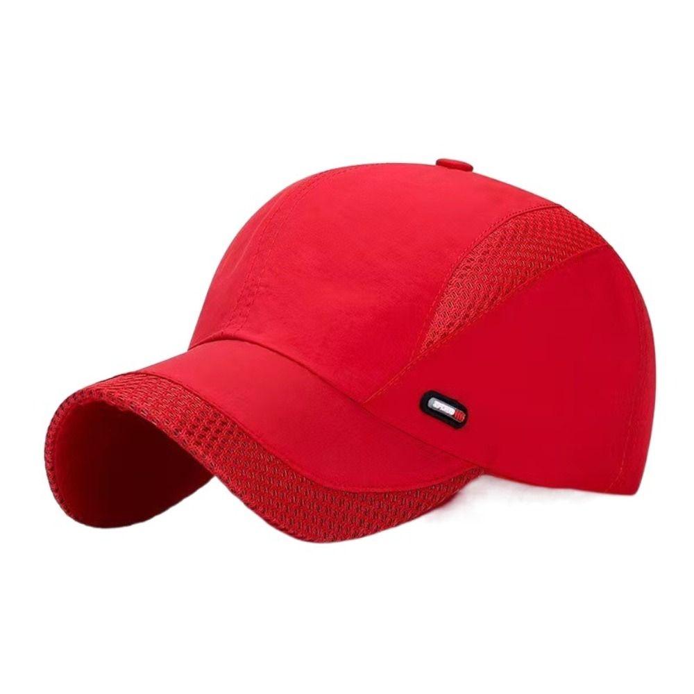 Sun Protection Quick Dry Cap Ultra-Thin Sports Hat Adjustable Mesh Baseball Cap  Cycling