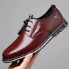 Business Men Shoes Luxury Leather Casual Shoes for Men Comfor Soft Flat Driving Shoes High Quality Slip on Men Loafers Big Size