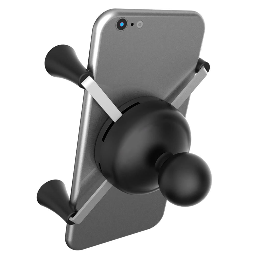 RAM MOUNTS Smartphone Holder for and More X-Grip (1.0"), 1-inch, Motorcycles, Bicycles, GoPros, Smartphones, Cars, (RAM-HOL-UN7BU)