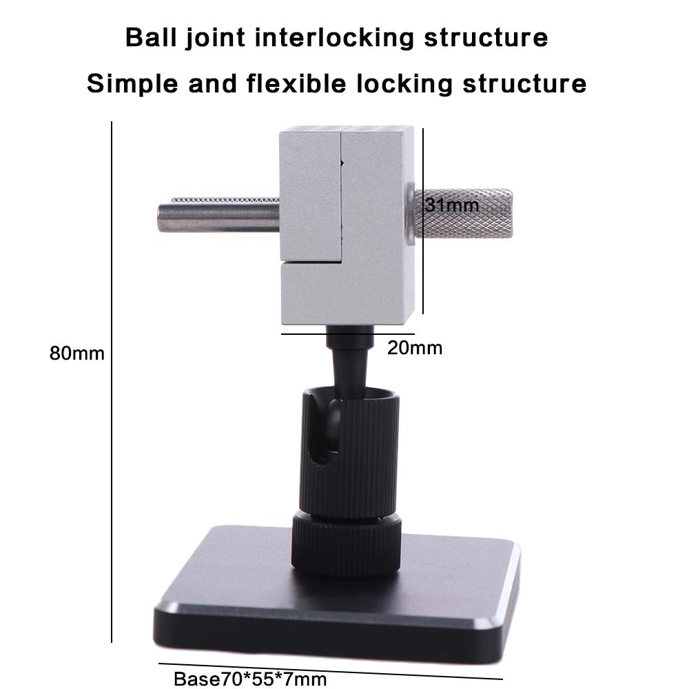 Model Building Mini Table Vise Aluminum Zinc Zinc Alloy Mini Vise DIY Portable 2in1 Bench Vise  Fixing Tools