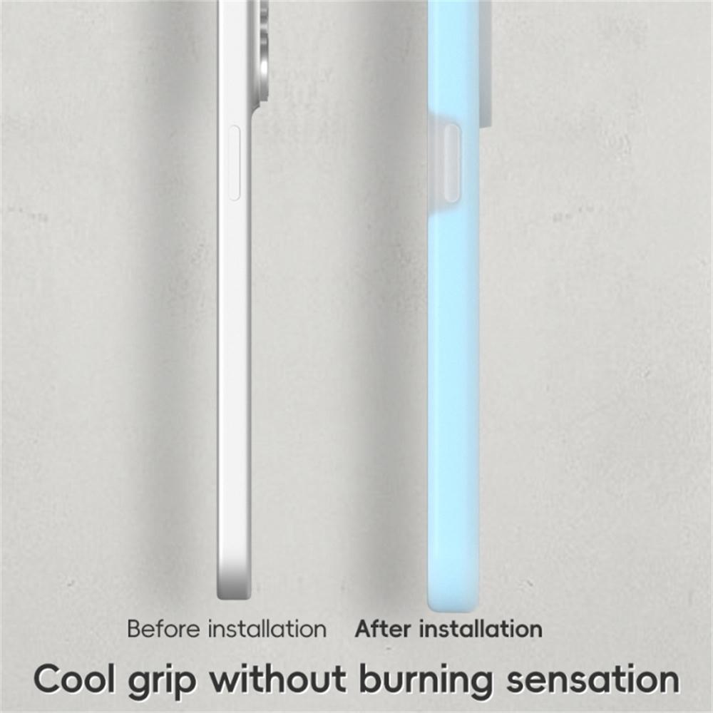 For iPhone 16 Plus Magnetic Case Liquid Silicone Shockproof Phone Cover