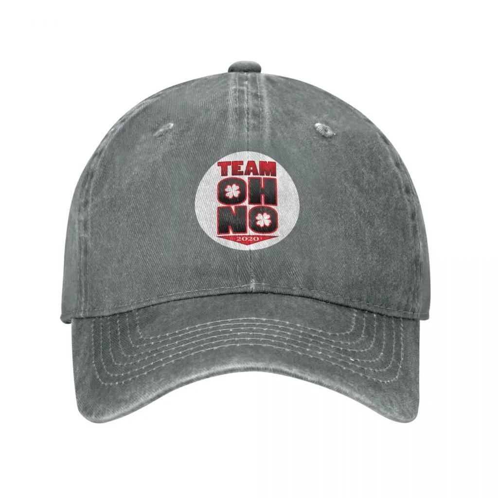 Team Oh No Version  Baseball Cap Vintage Rugby Icon Designer Cap Unisexs Womens