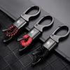 AUQ3   Car sticker For Toyota Camry Yaris CHR 3D Metal Keychain Key Chain Ring  Key Holder Rav4 Corolla Avensis Auris Auto Accessories