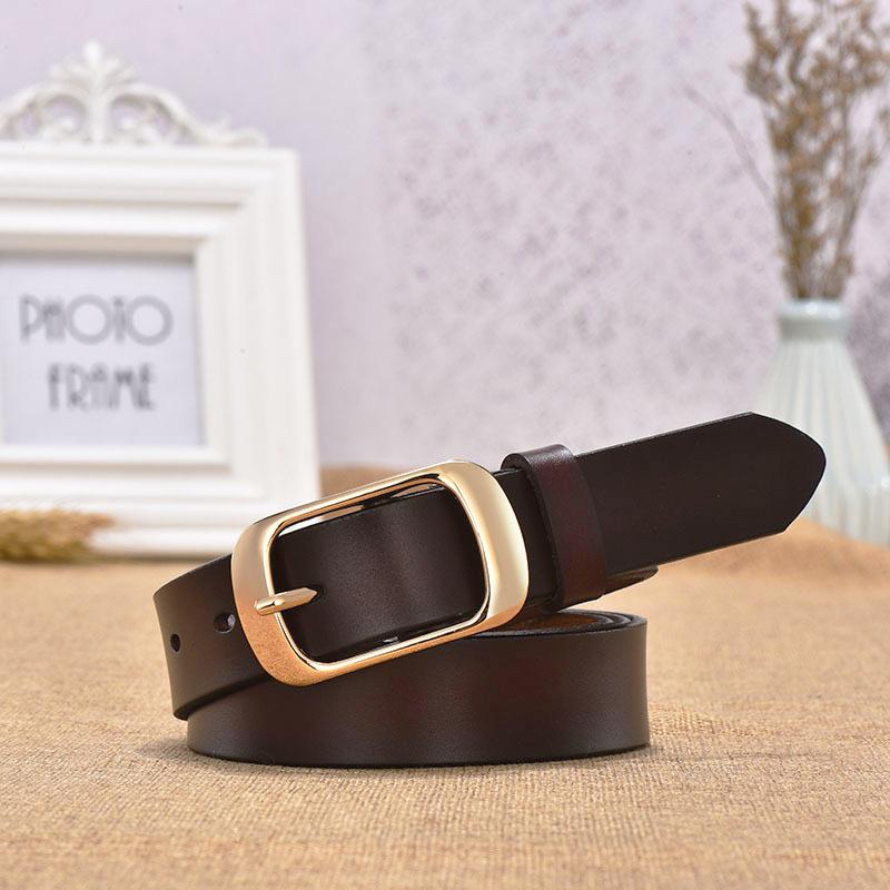 Women'S Belt Leather Cowhide Women'S Casual Belt Decoration