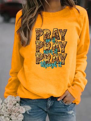 Women's Trendy Winter Pullover Hoodie with Round Neck and Long Sleeves, Available In Various Stylish Patterns
