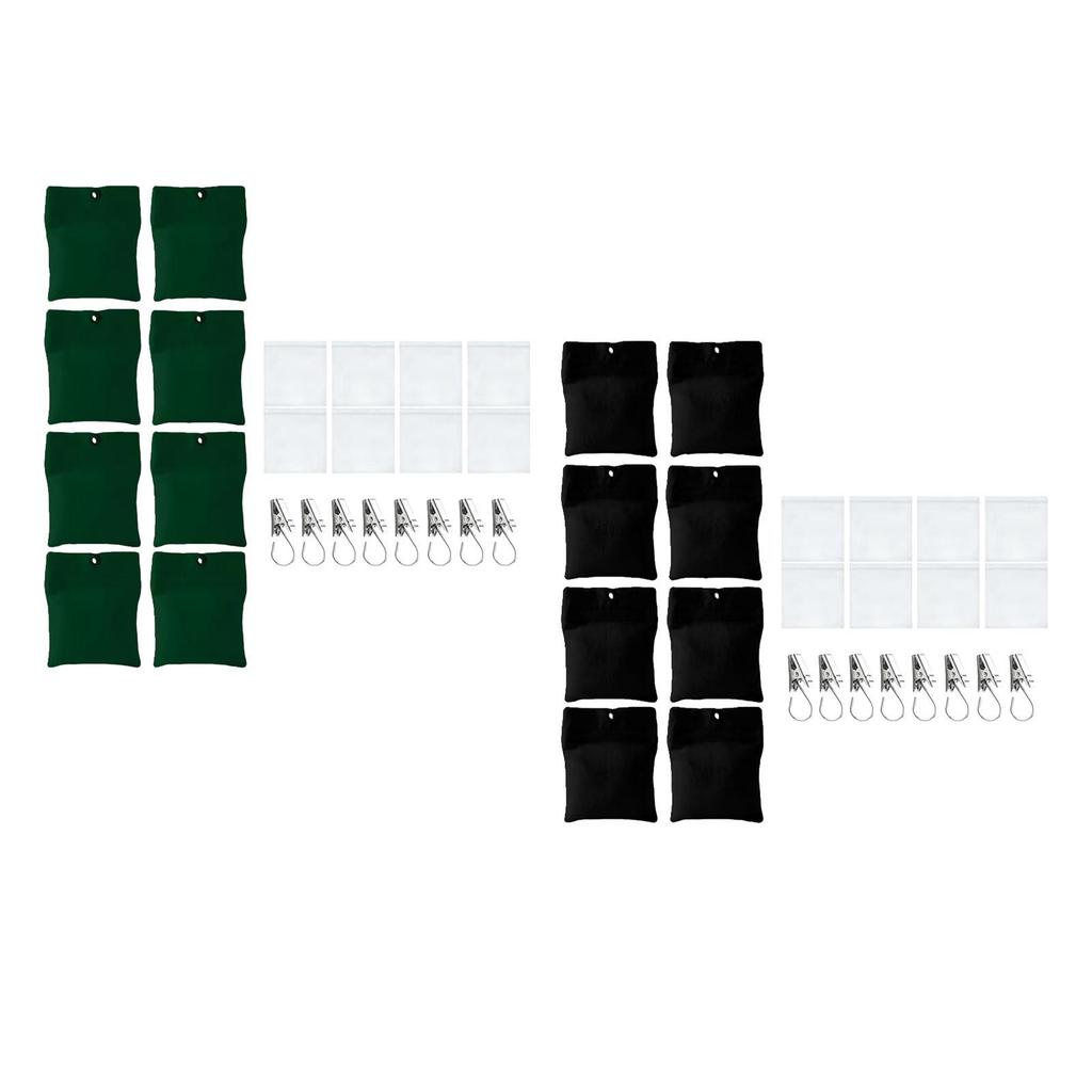 8x Outdoor Curtain Weights, Heavy Duty Wear Resistant Multi Functional with PE