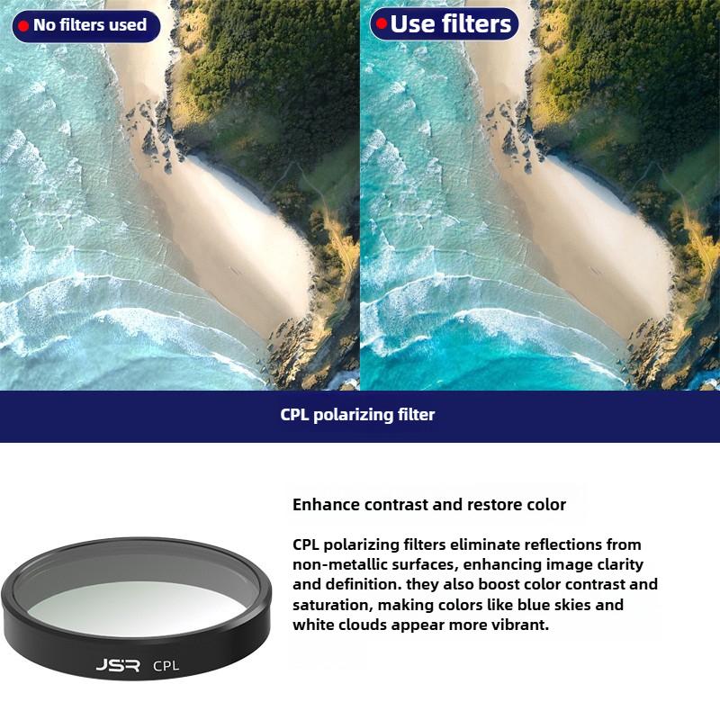 UV CPL Lens Filter for DJI OSMO Nano Camera Filter CPL UV Polarizing Filter for DJI Osmo Action Camera Accessories