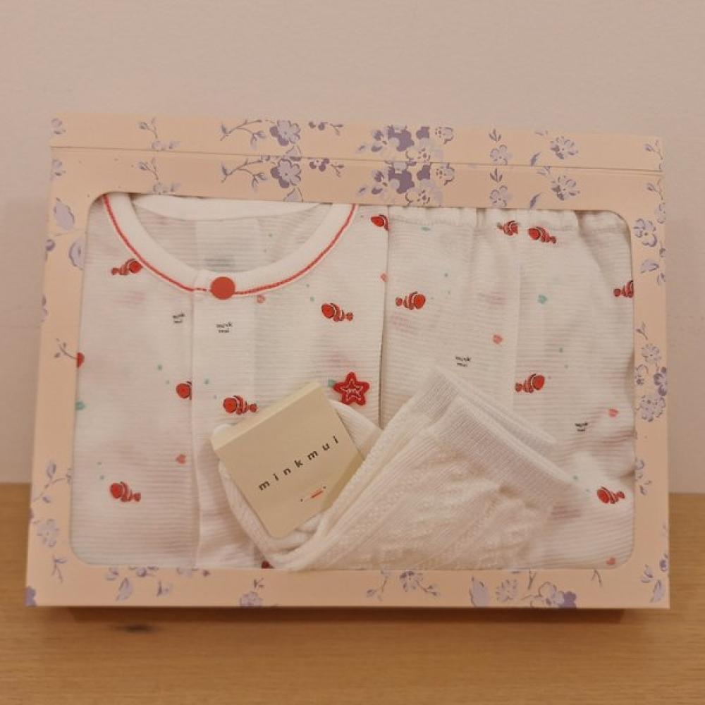 

Mink Mui Rayon Short Sleeve Set Petit Diamond Luminous Set 36370 054 15 36114 810 08 WH/4 years old (110)