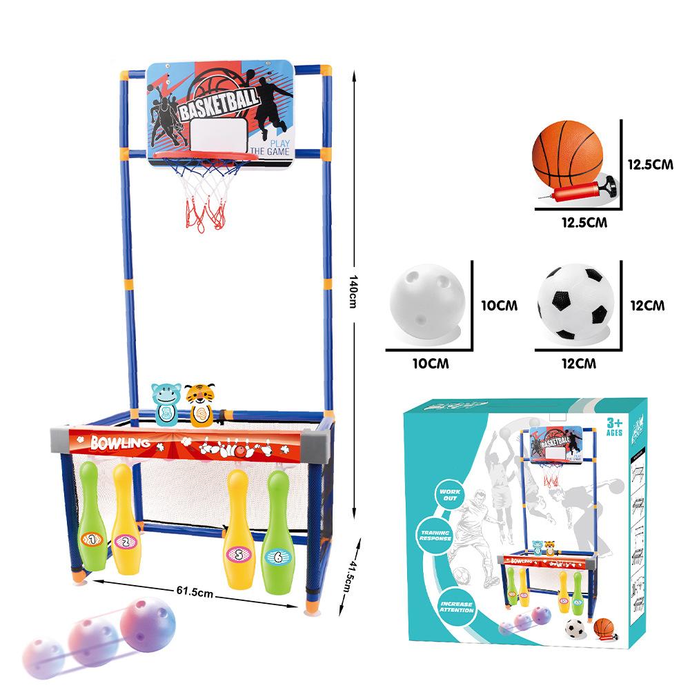 

Мобильные ворота для боулинга, детская игрушка для помещений, электрические ворота для мячей, спортивная игрушка 535B#