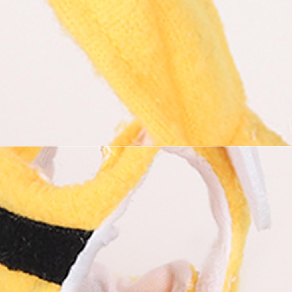 Pet Bird Clothes Honeybee Costume Flight Suit for Parrot Bird Costume Lovebirds Cockatiel Photoshooting Suit
