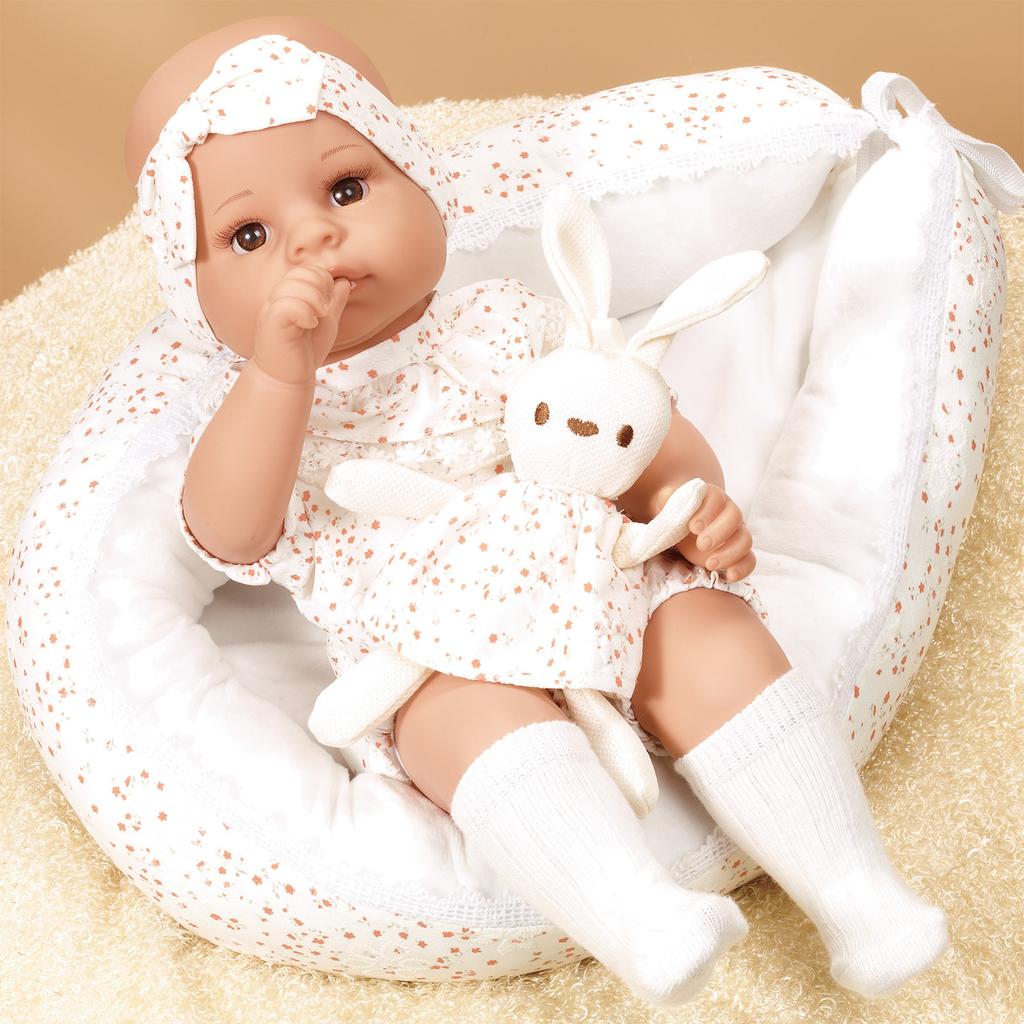 Cross-border New 18-inch Large Rebirth Doll Washable Baby Doll Fashion Change Vinyl Doll