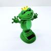 Car Decoration Solar Energy Decoration Shaking Head Doll Cartoon Frog Prince Shape Decoration Gift Creative Interior Automotive