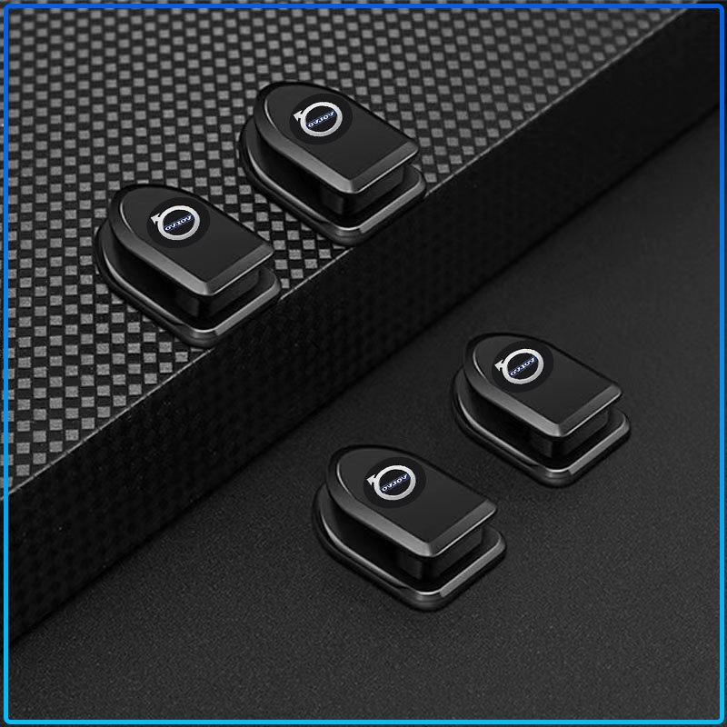 Mini Car Hook Organizer Storage USB Cable Key Storage Self Adhesive Wall Hook For Volvo Rdesign XC90 S60 XC60 V70 S80 S40 V50 V40 V60 C30 S70