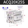 AirTAC Thin Cylinder Series ACQ 20-100S