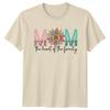 Floral Mom The Heart Of The Family Mothers Day Gift TShirt