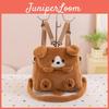 Backpack Puppy Plush Outdoor Casual Fashion Shoulder Bag Schoolbag Student