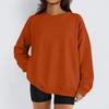 Women Winter Tops Women's Long Sleeve Sweatshirt Casual Crewneck Loose Fit Pollover Fleece Tops