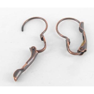 MégaCréa - Copper-colored Stud Earrings To Glue The Pair