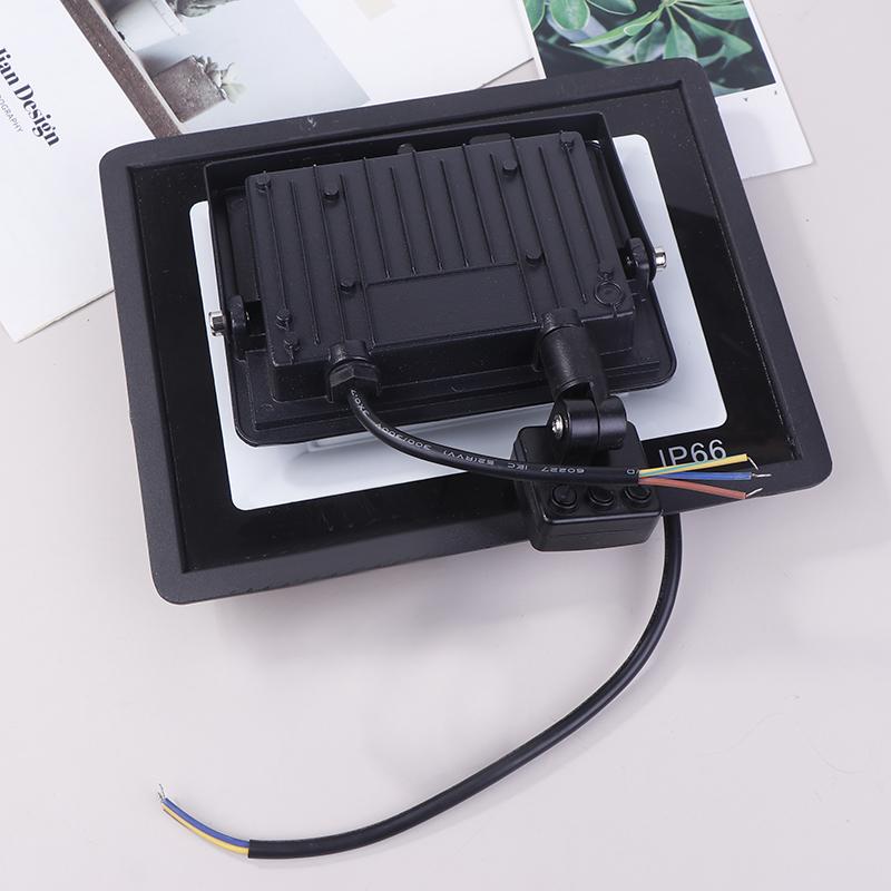 LED Flutlicht IP66 Wasserdicht AC220V 10W 20W 50W 100W Scheinwerfer Garten Straße Tor Wand Flutlichter Außenbereich