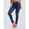Slim-Fit Jeans Stretch High Waist Jeans für Damen
