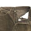 90s Vintage Lee Corduroy Pants Men W30x33 Inseam 74cm Brown trousers(USED)