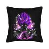 Dbz Vegeta Super Saiyan God Square Pillow Case Cushion Cover Awesome Zippered Decor Pillowcase For Home 45X45Cm