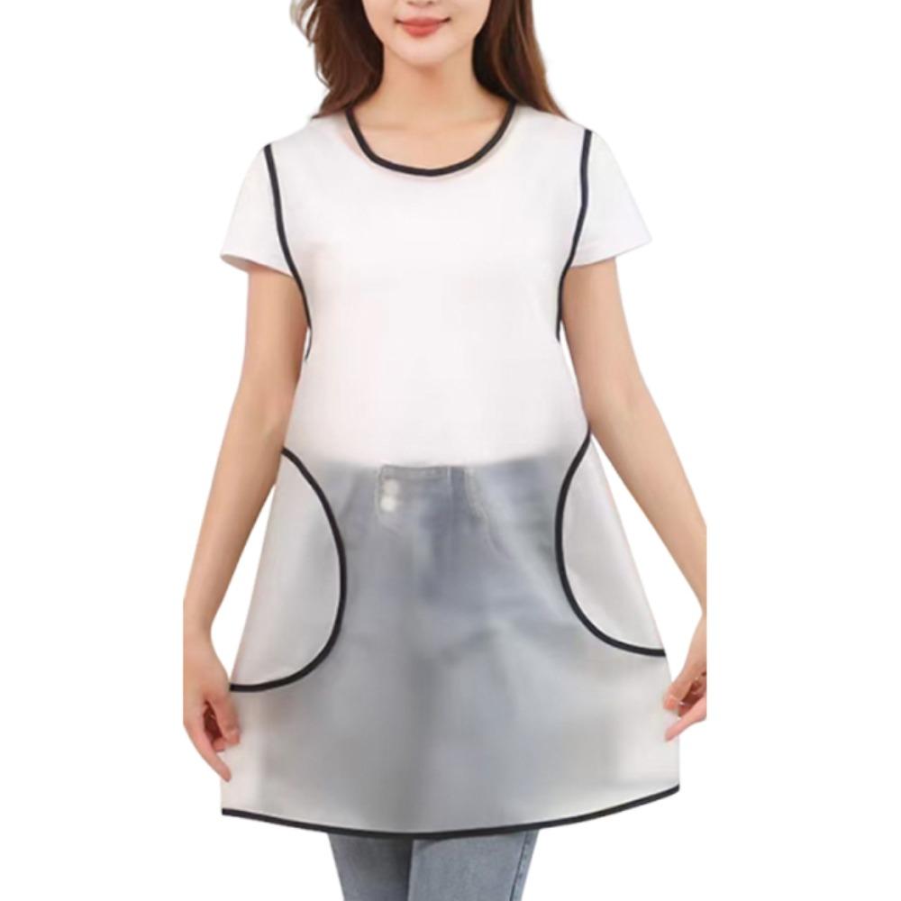 Waterproof Kitchen Cooking Apron Oil-proof Catering Work Clothes Dishwashing Cleaning Apron  BBQ