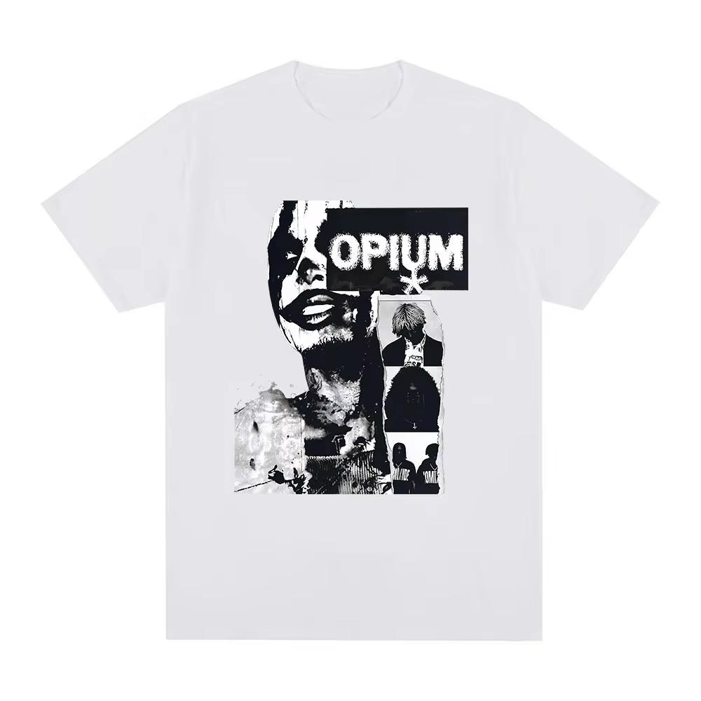Rapper Playboi Carti TShirt Opium Ken Carson Destroy Lonely Gothic T Shirts Men Women 2026 Fashion Vintage Short Sleeve Top