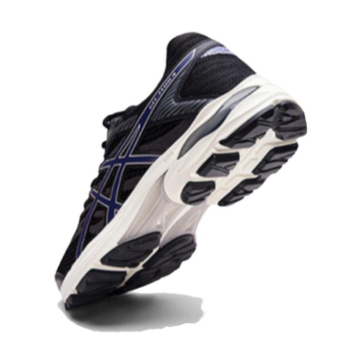 New Asics Gel Flux 4 Low Top Kids' Running Shoes Black Gray 1014A321-002