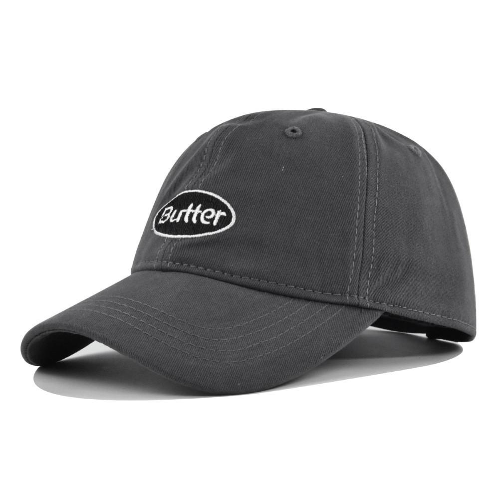 Cap Butter Baseball Letter Embroidered Duckbill Cap Sunshade Hat Cotton Material