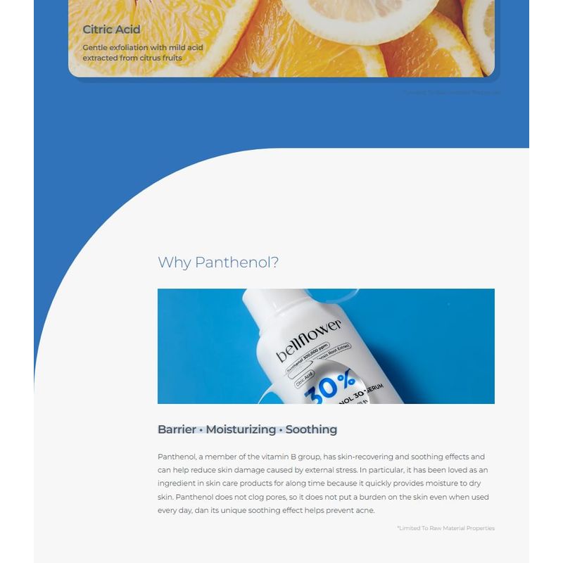 Bellflower - Panthenol 30% Serum