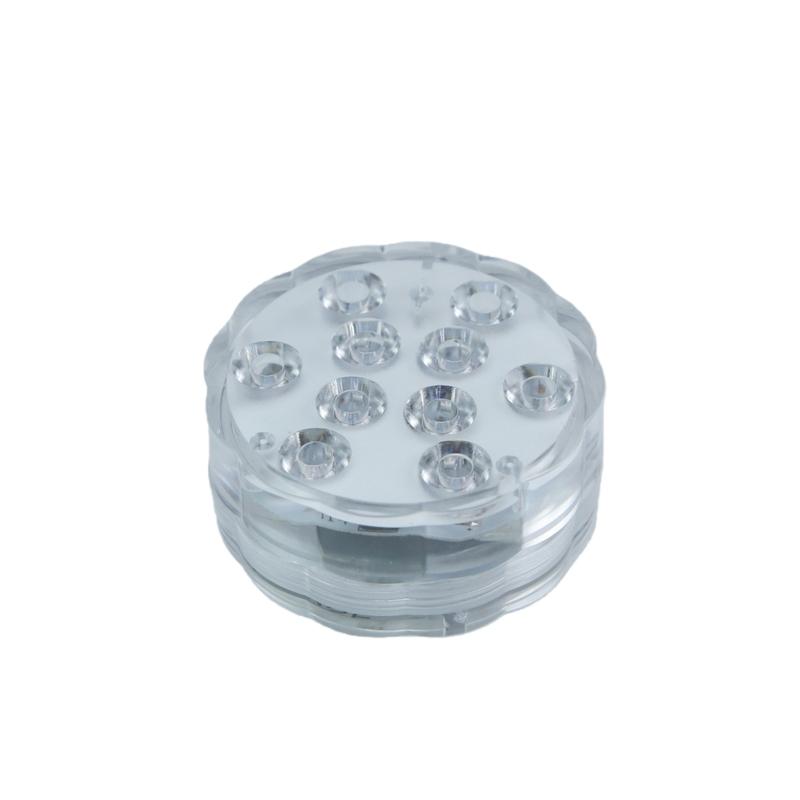 With Remote Submersible LED Light IP68 Waterproof Battery Operated For Pool Pond Bathtub Vase Party Wedding Decoration