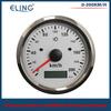 ELING 85mm GPS Speedometer 0-125MPH 0-160MPH 0-200MPH Odometer Left Right High Beam with Red Yellow Backlight for Auto Truck RV