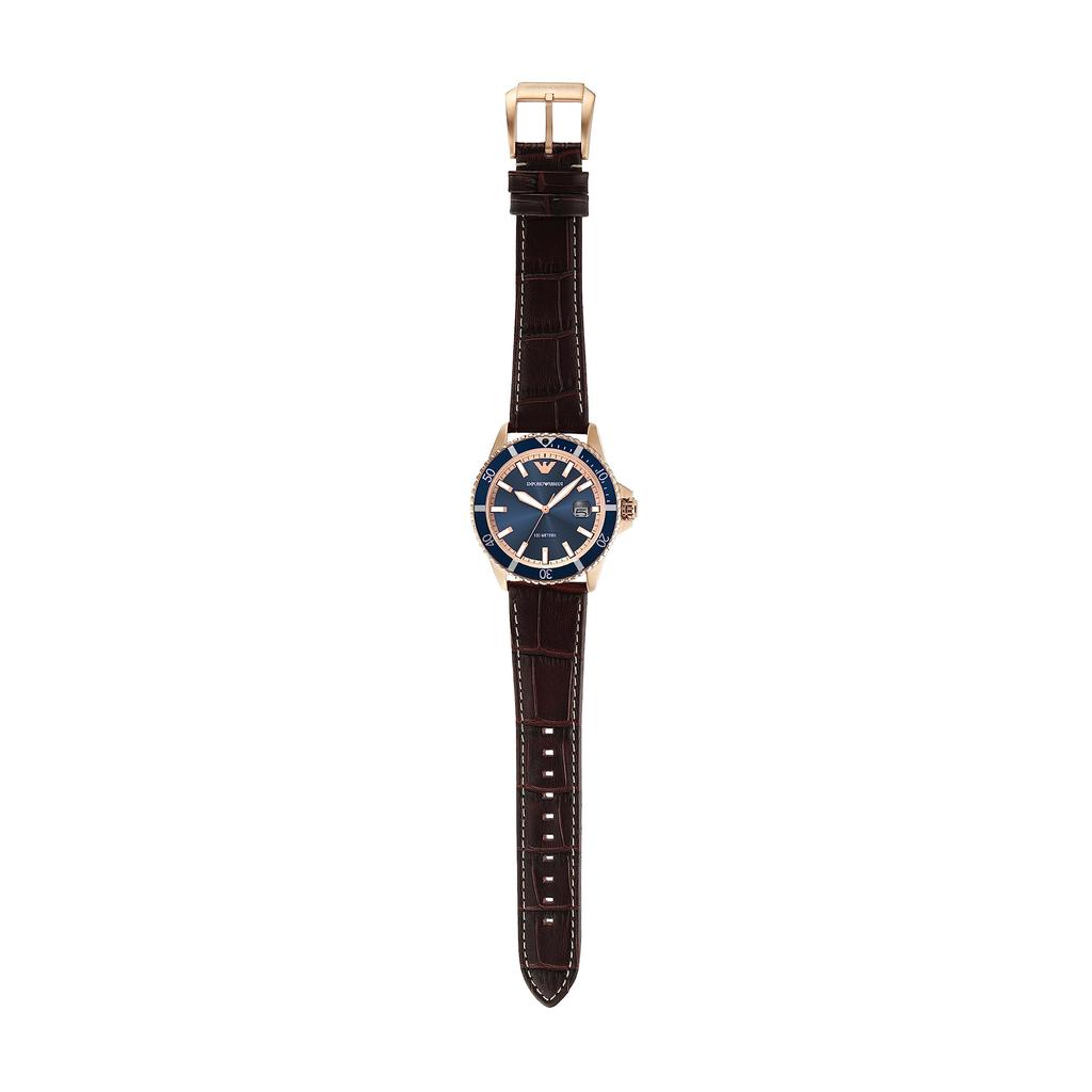 Hodinky WORLD EXPLORER AR11556 Hnědé [Emporio Armani] Pánské