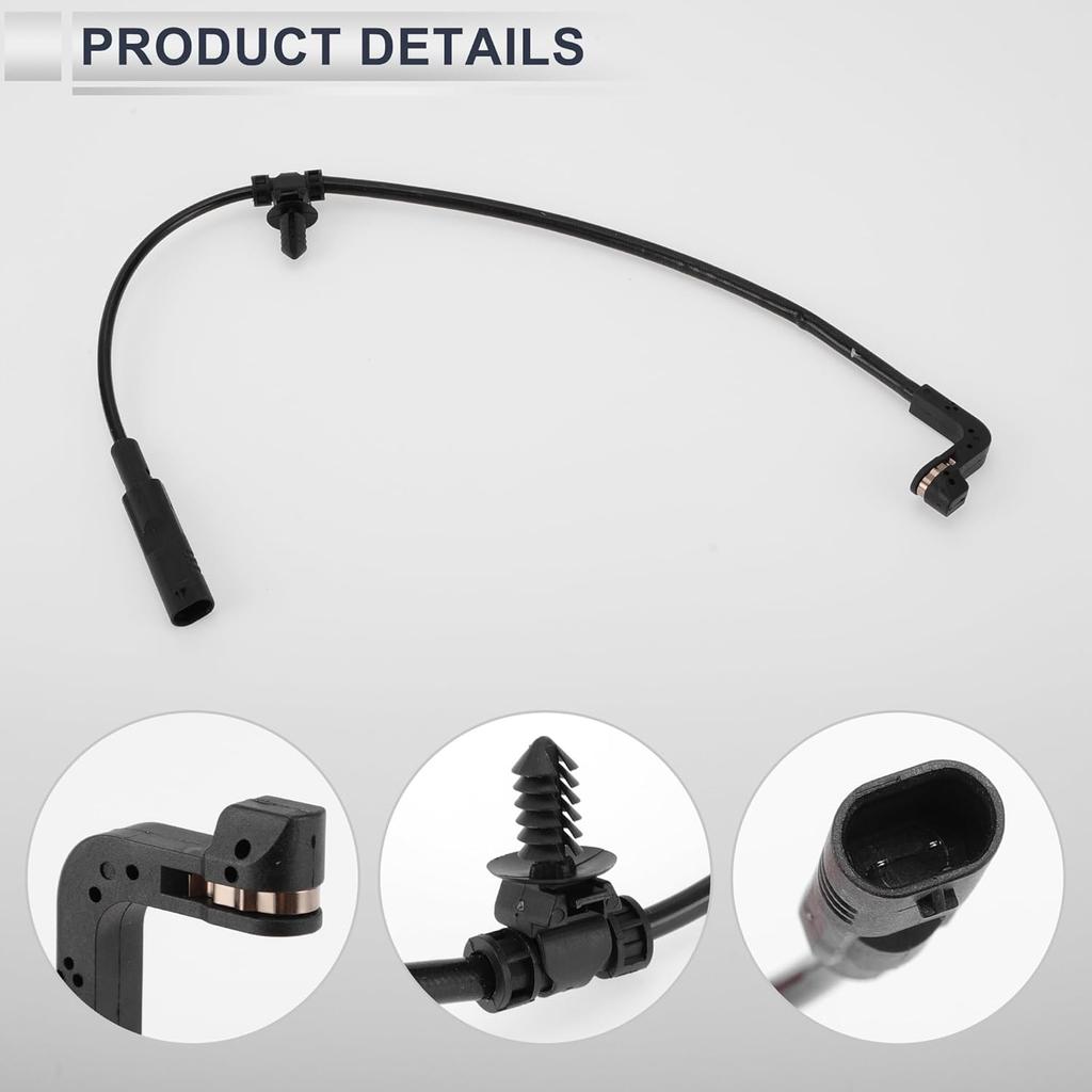 Front Brake Pad Wear Sensor for Chevrolet Silverado 2020-2022 Disc Break Pad Wear Indicator Sensor TPU Rubber 1pc