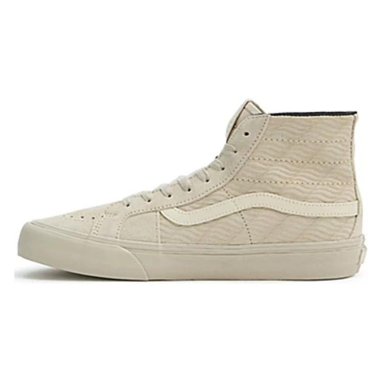 Vans Sk8 38 Decon Vr3 Sf Round Toe Lace-Up High-Top Skate Shoes Unisex Sneakers Light-Brown VN0A4BX6BYS